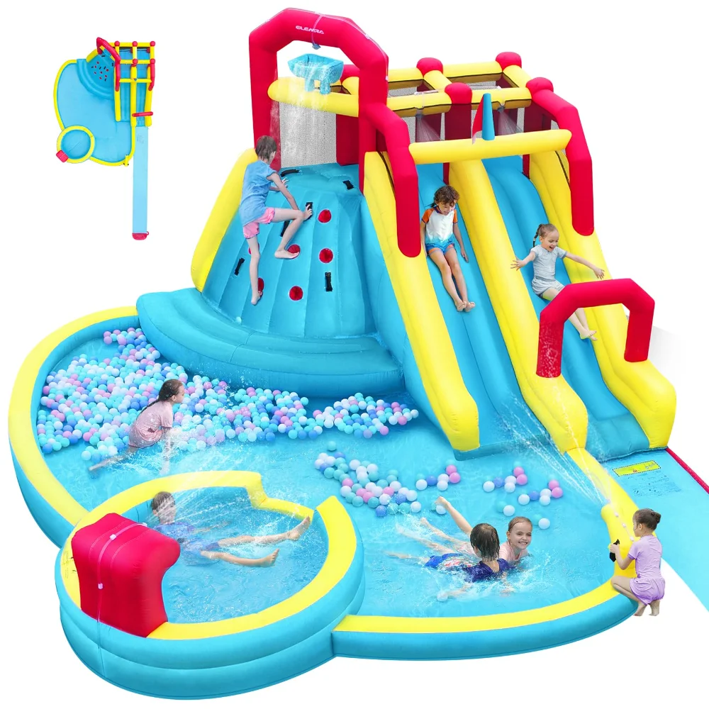 ELEMARA XL Water Park with 19ft Slip and Slide