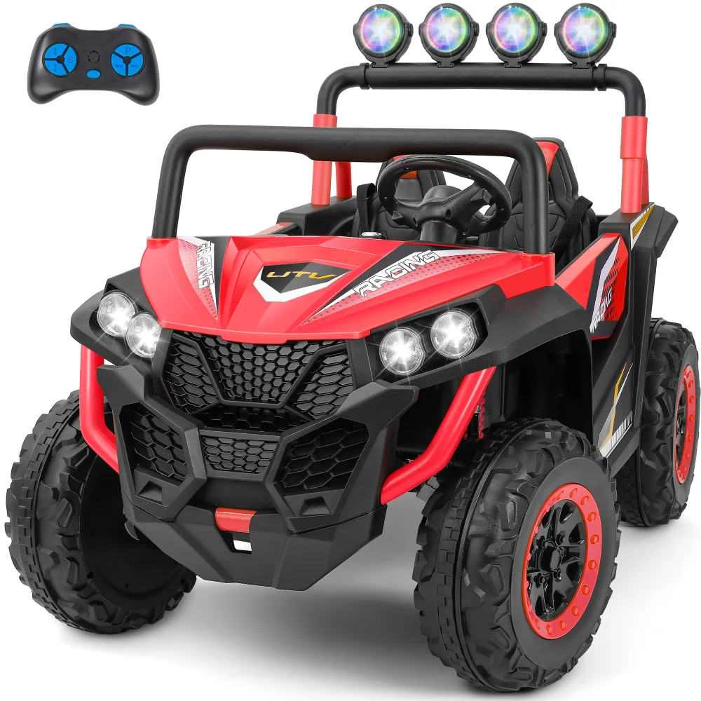 ELEMARA 2 Seater 24V Ride-On Car for Big Kids, 5 mph